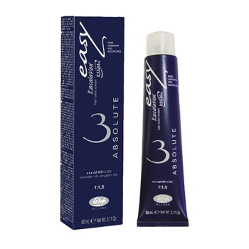LISAP Easy Absolute 3 KOLORYZACJA BEZ AMONIAKU 8/72 Jasny Zimny Beżowy Blond   